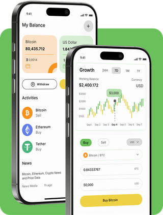 BTC Vaultrend AI trading platform interface displaying live market data